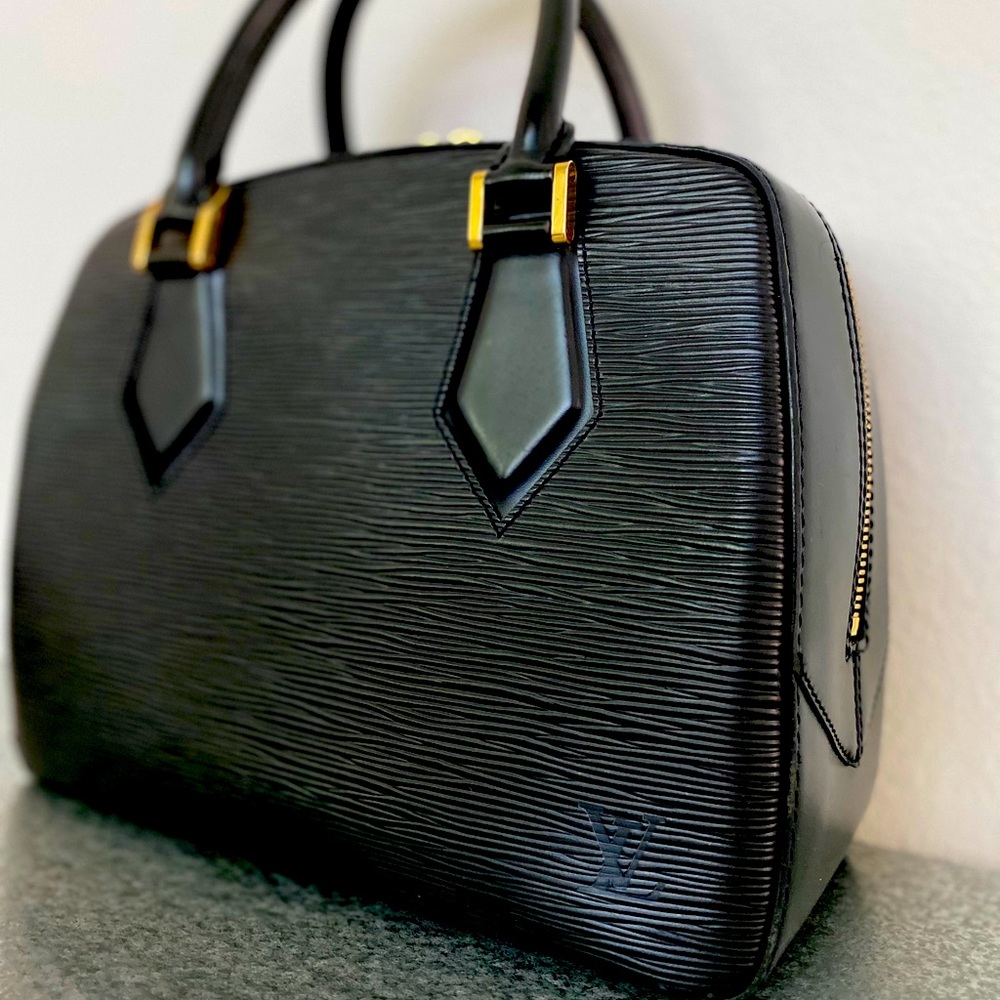 Louis Vuitton Sablon Black Epi Vintage